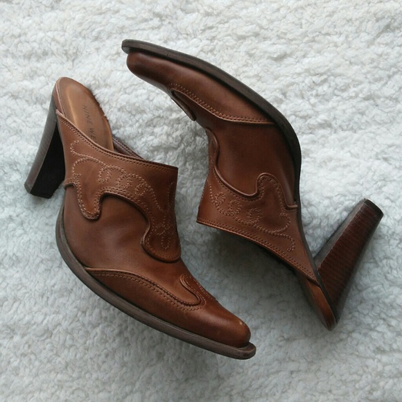 Nine West Shoes - RESERVED tleo4060 Nine West Leather Western Mules